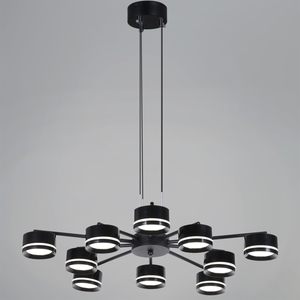 19490-0.4-5+5 Black светильник потолочный