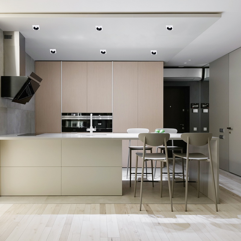 51612-9.0-001MN "L" MR16 WH+BK светильник точ.