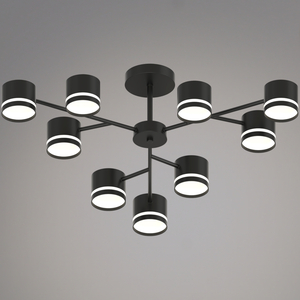 97730-0.3-09 GX53 BK светильник потолочный