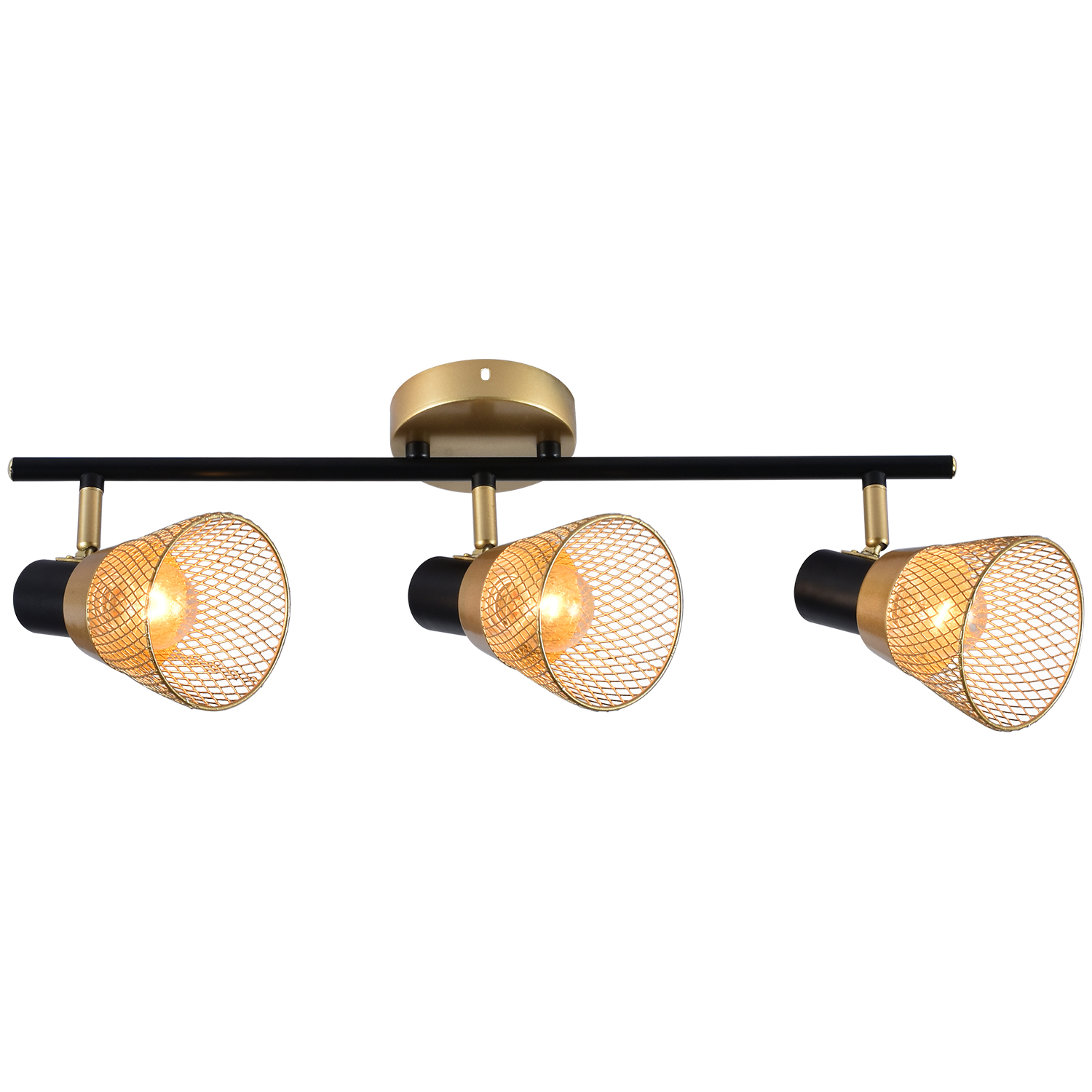 05966-0.8-03 GOLD+BK светильник потолочный