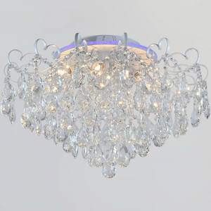 04024-0.3-07 WH+SILVER PN+RGB светильник потолочный