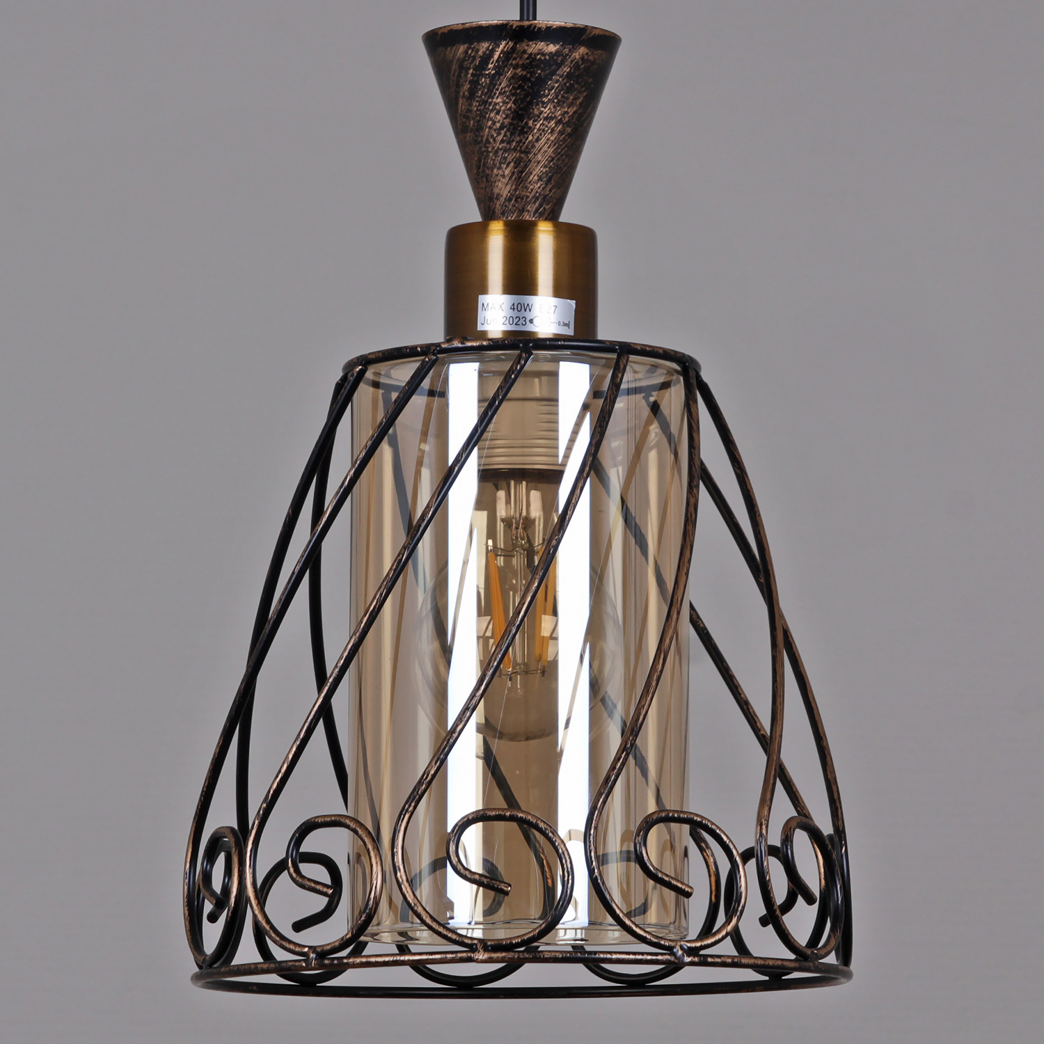 03609-0.4-01 BK+GD светильник потолочный