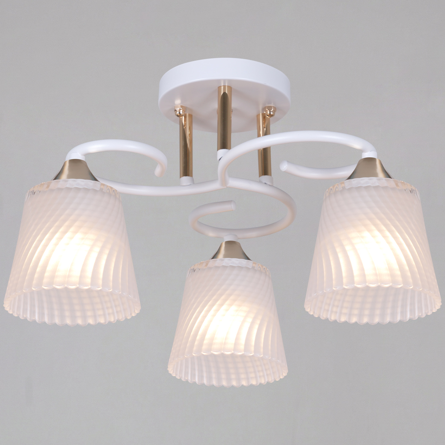 06360-0.3-03 WH+FG светильник потолочный