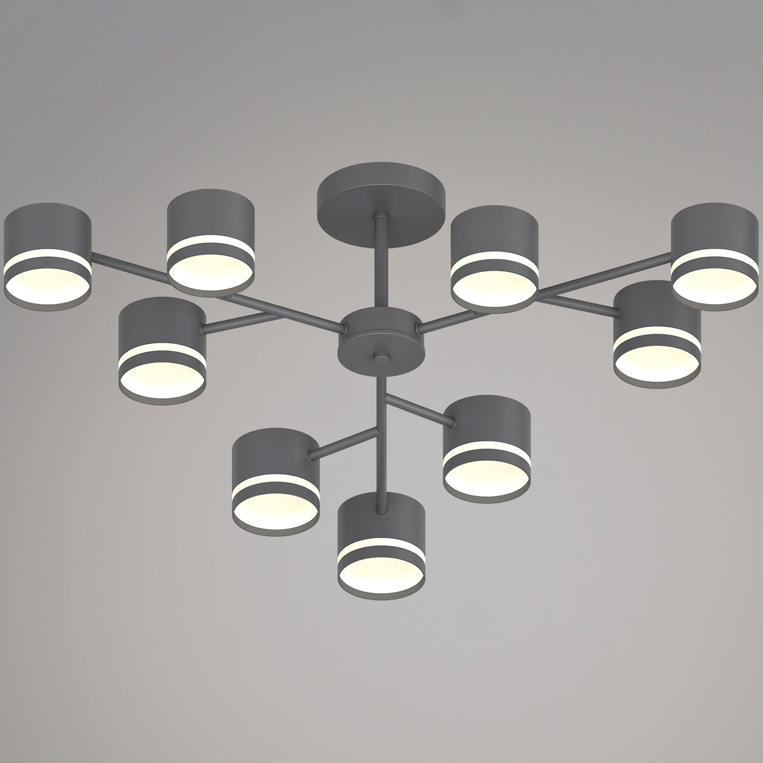 97730-0.3-09 GX53 GREY светильник потолочный