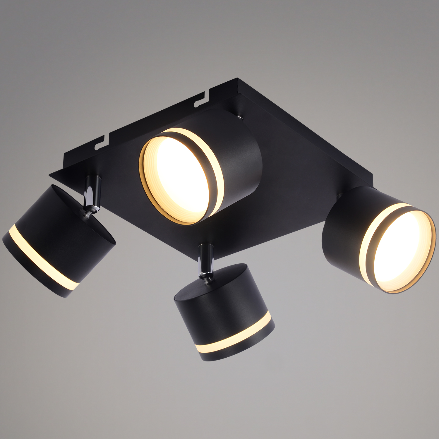 51540-0.3-04 GX53 BK+CR светильник потолочный