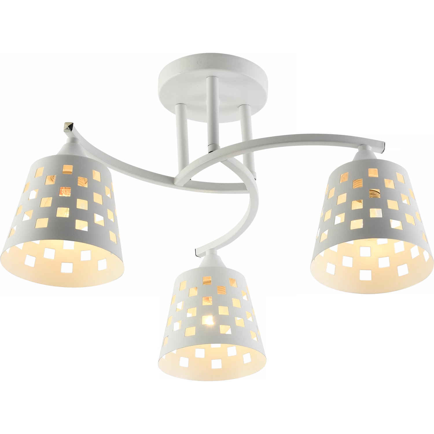 01384-0.3-03 WH+CR светильник потолочный