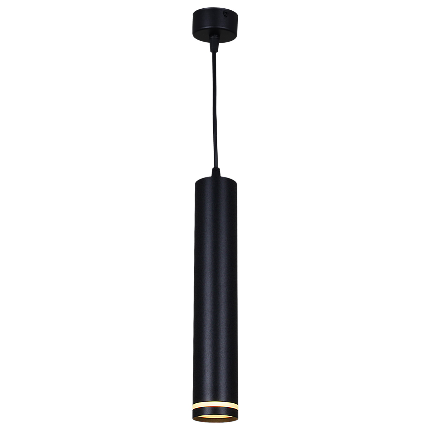 16001-0.9-001LD 300mm GU10 BK светильник точ.