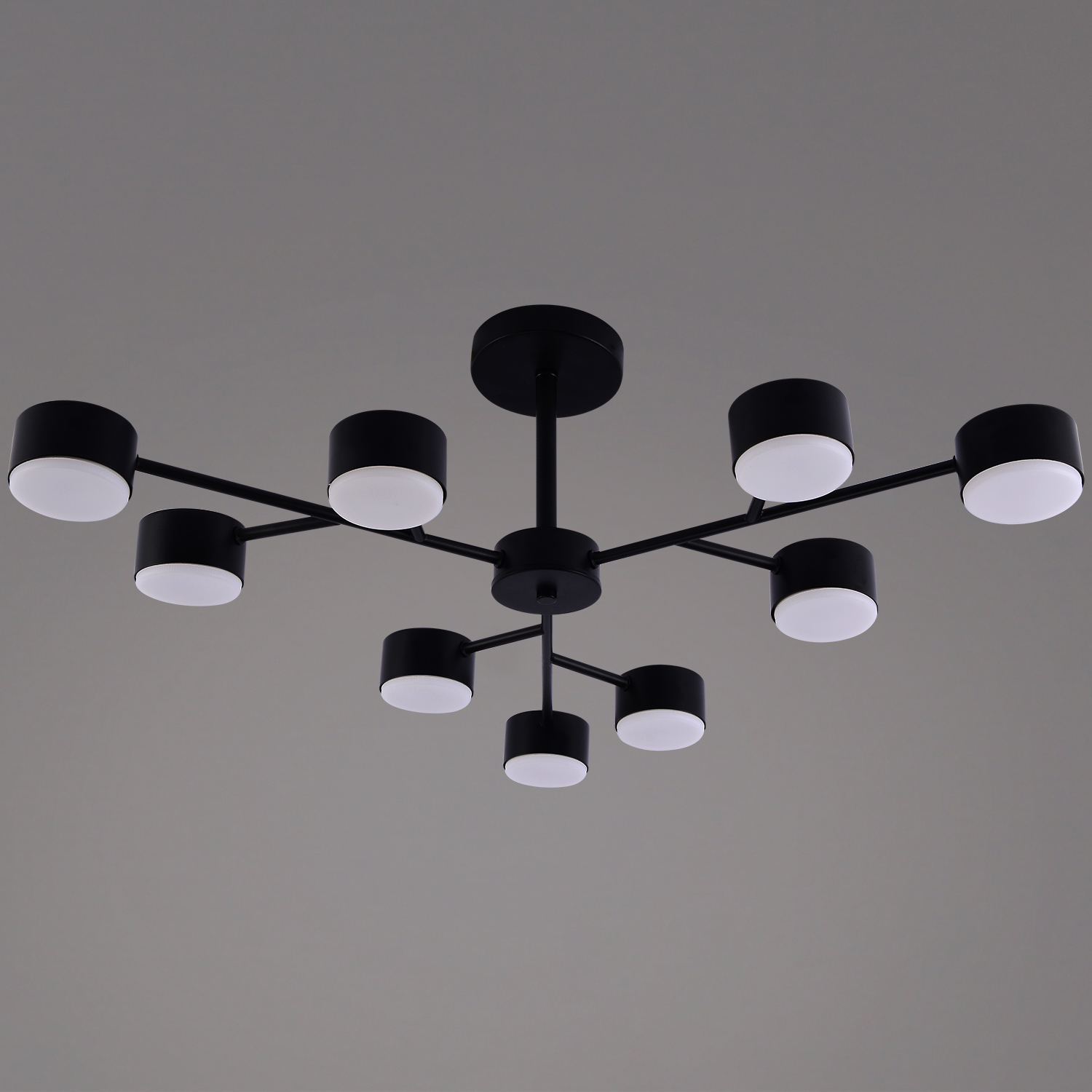 03726-0.3-09 BK GX53 светильник потолочный