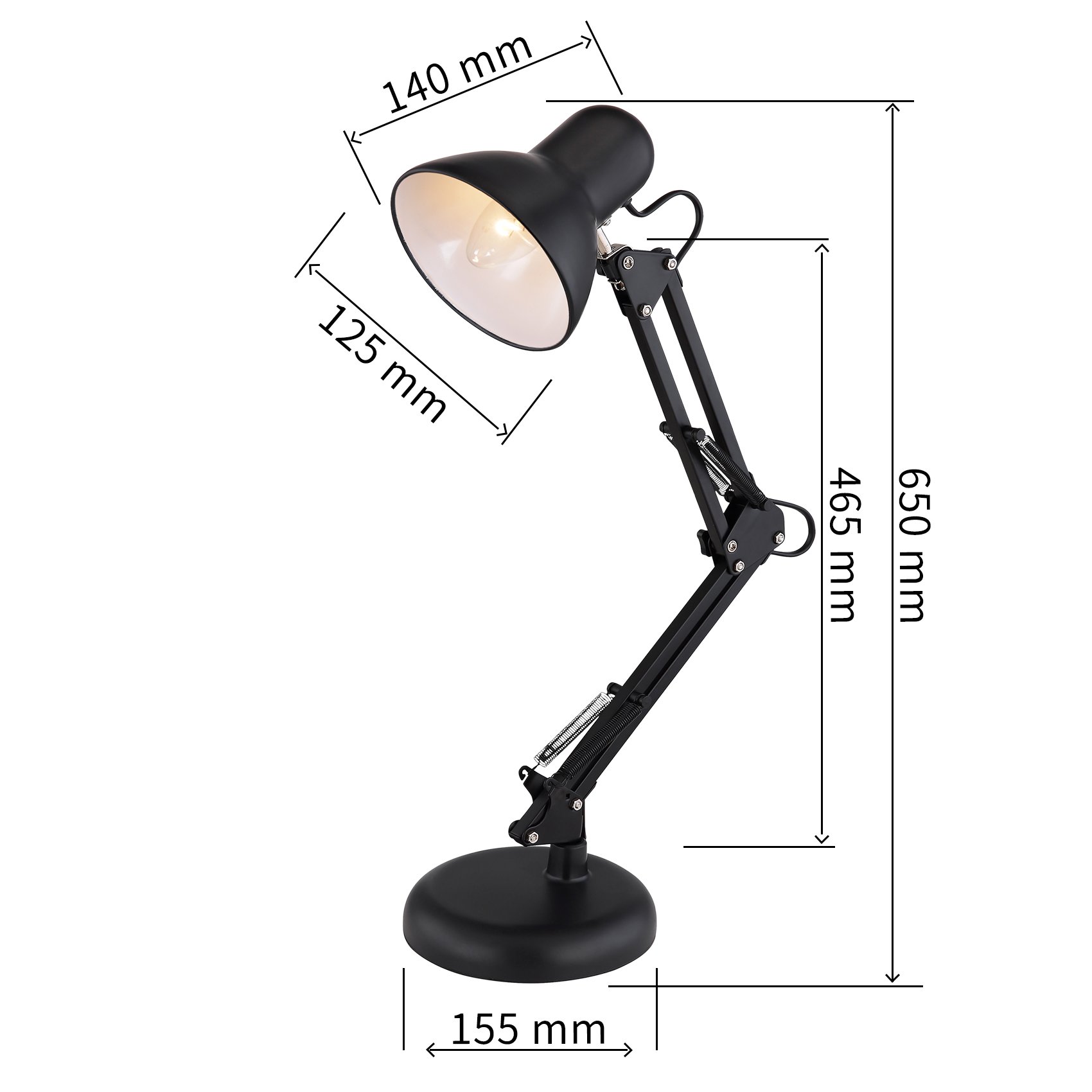 00800-0.7-01A BK светильник настольный