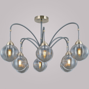 IL0433-8PSQ-79 BK AB светильник потолочный