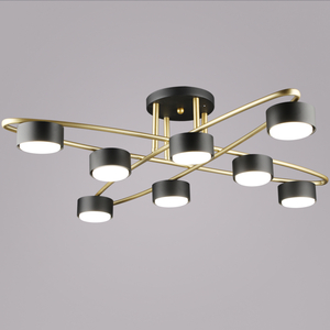 06658-0.3-08 GD+BK GX53 светильник потолочный