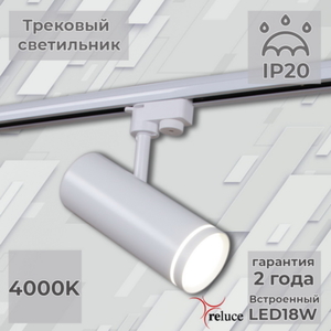 06220-9.3-001RN LED18W WT светильник трековый