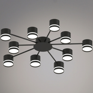 06730-0.3-10 GX53 BK светильник потолочный