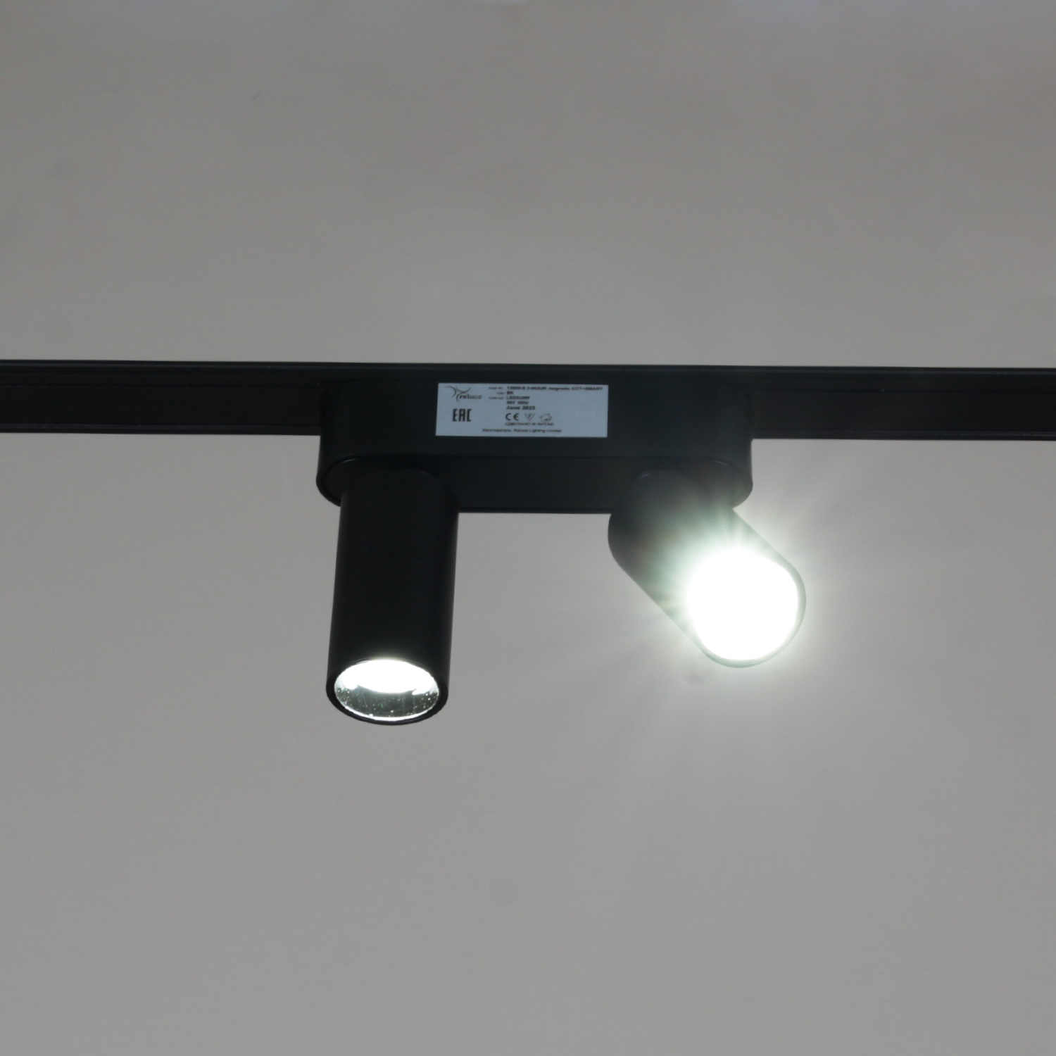 13005-9.3-002UR magnetic LED2x5W BK CCT+SMART