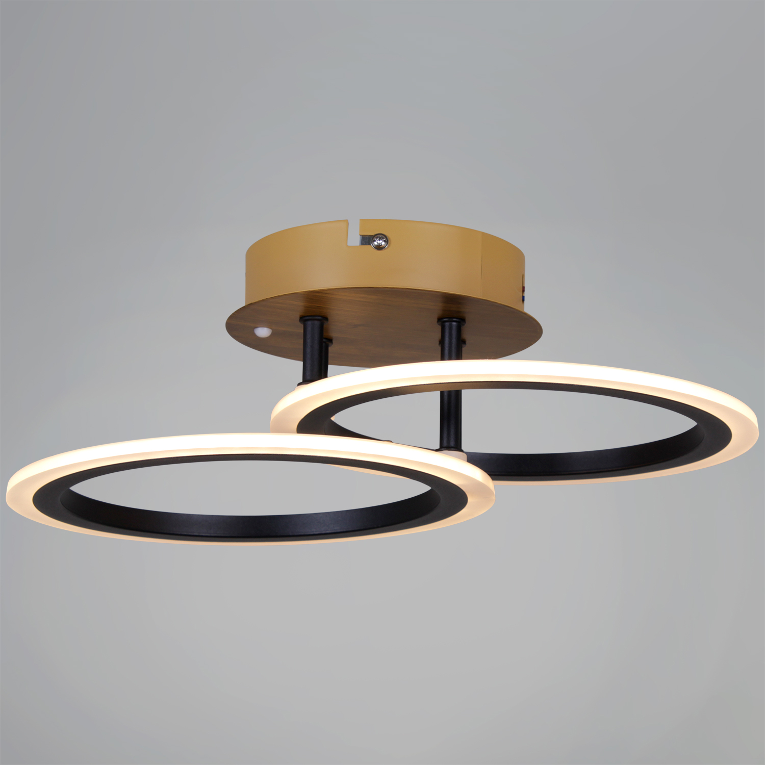 CLL 03107-0.3-02 BK+WOOD светильник потолочный