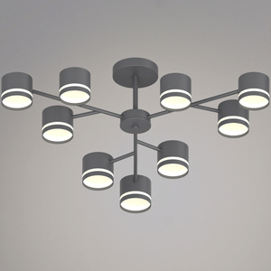 97730-0.3-09 GX53 GREY светильник потолочный