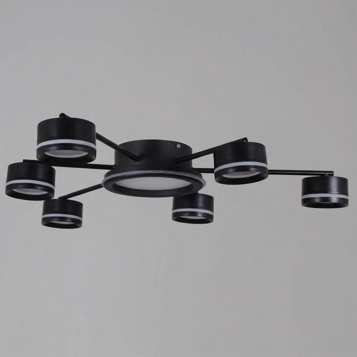 20590-0.3-3+3+1 "L" Black светильник потолочный