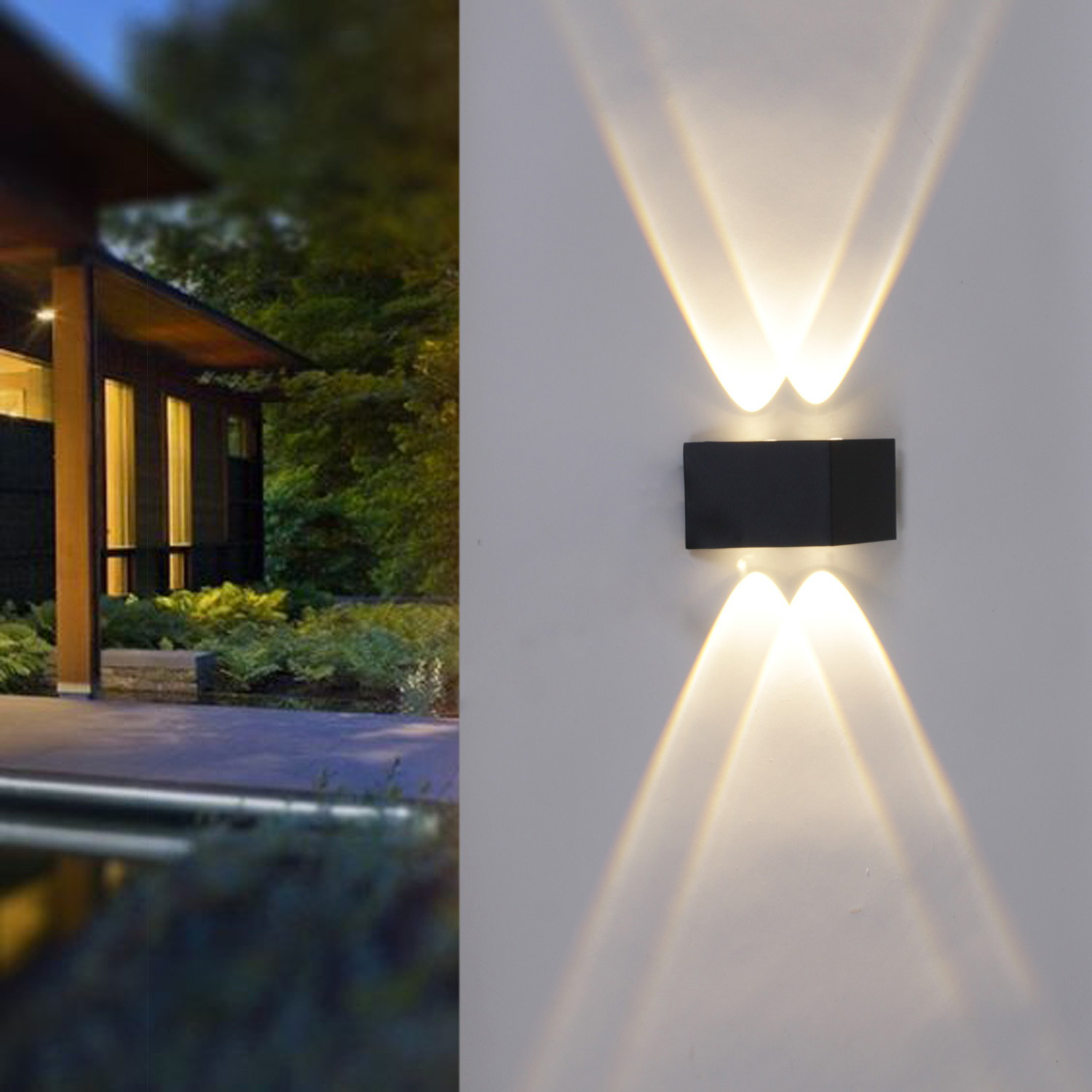 86856-9.2-001KT LED4W BK светильник настенный