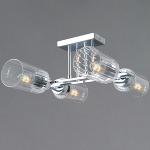 IL0780-4CSQ-25 CR NAPLES светильник потолочный