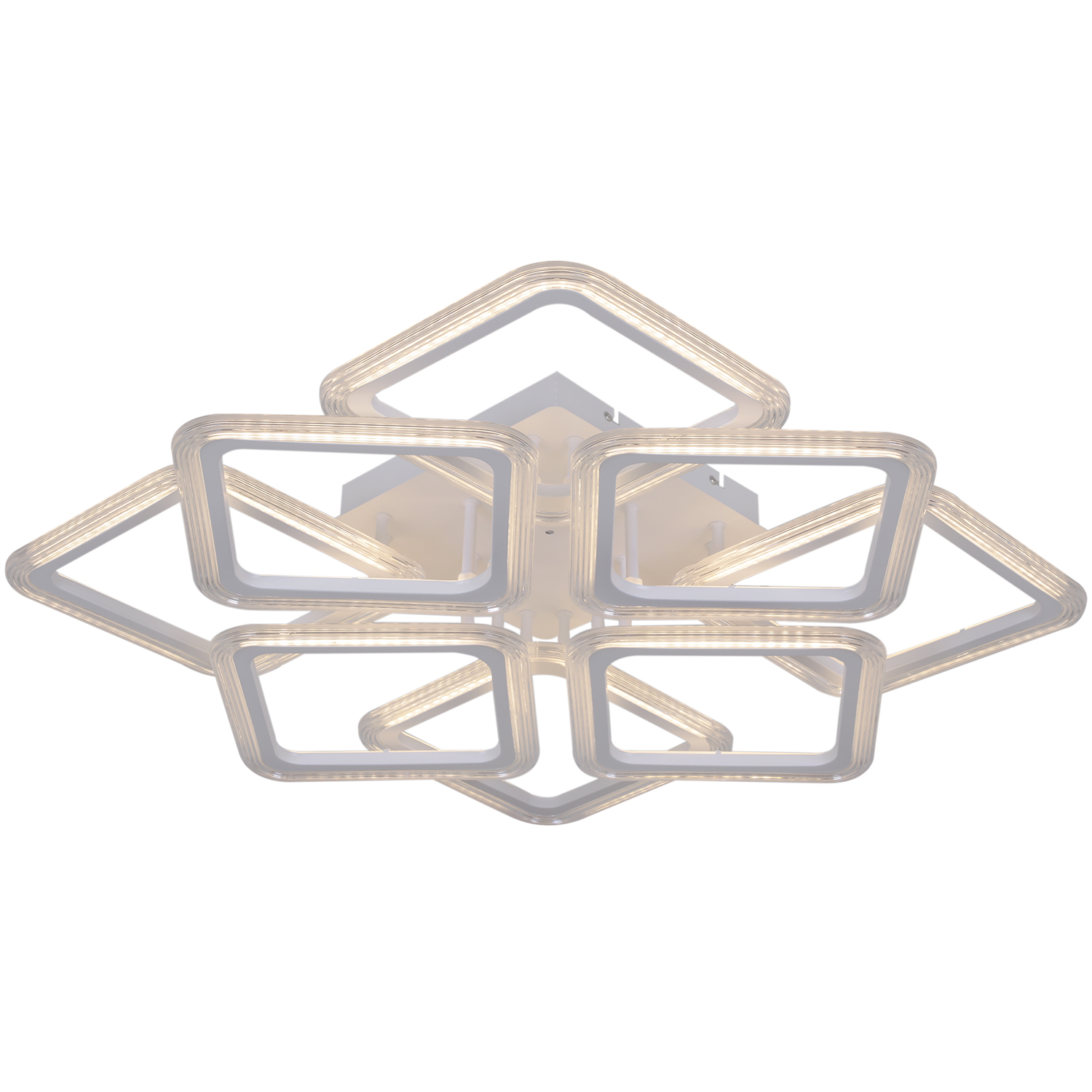 09826-3.3-4+4B WH светильник потолочный