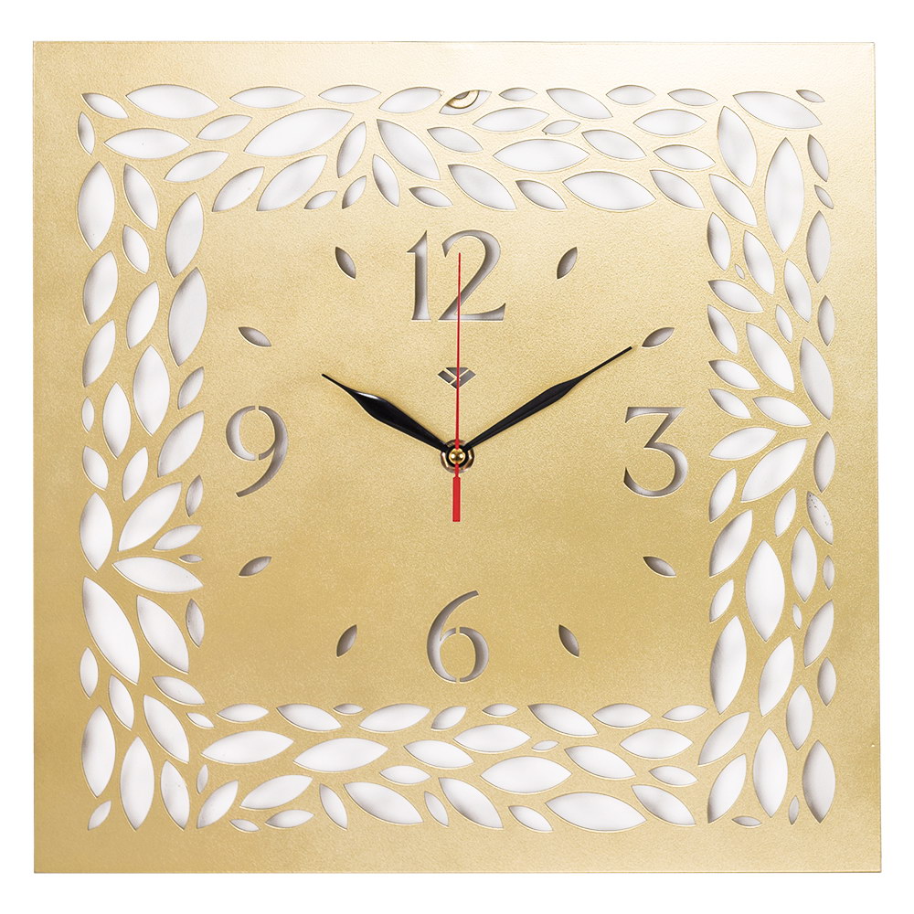 4242-001Gld Часы настенные "Рубин" (5) - фото