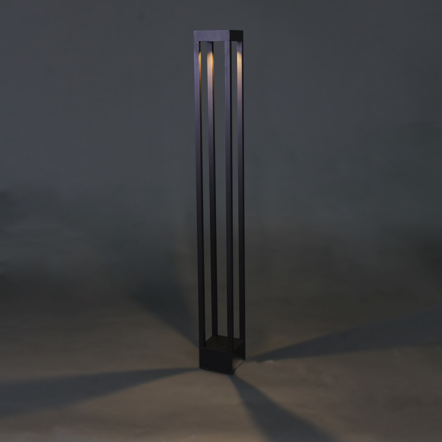 09970-0.7-001U 1,0M LED7W BK RLOS фонарь