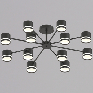 89730-0.3-12 GX53 BK светильник потолочный