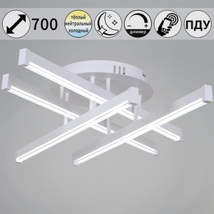 01030-0.3-04 WT светильник потолочный