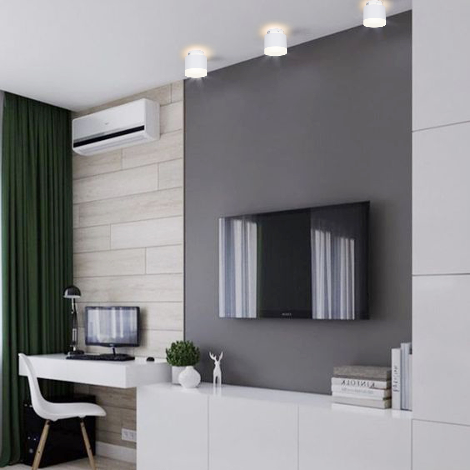 53004-9.5-001IL GX53+LED3W WT светильник точ.