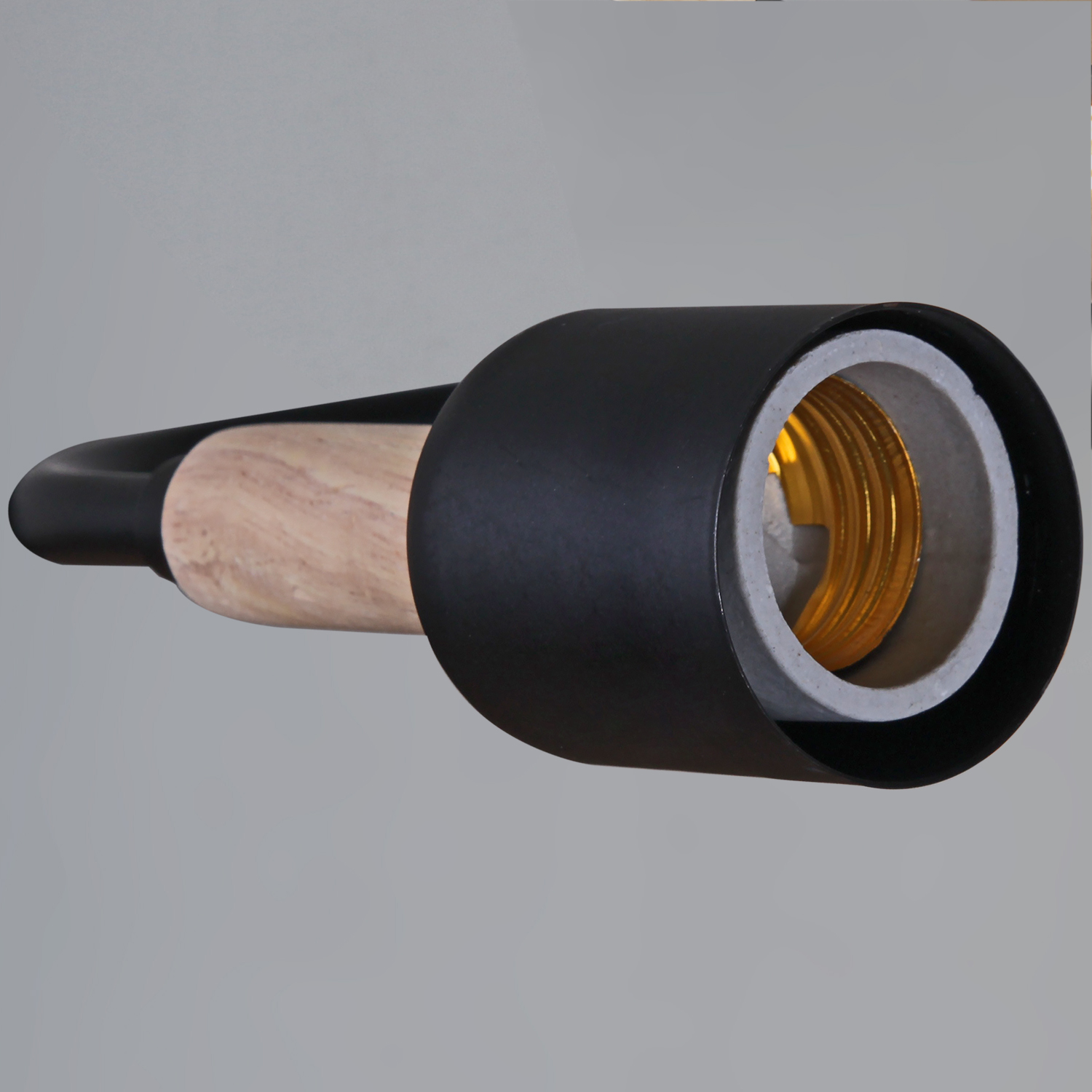 10070-0.3-08 BK+WOOD светильник потолочный