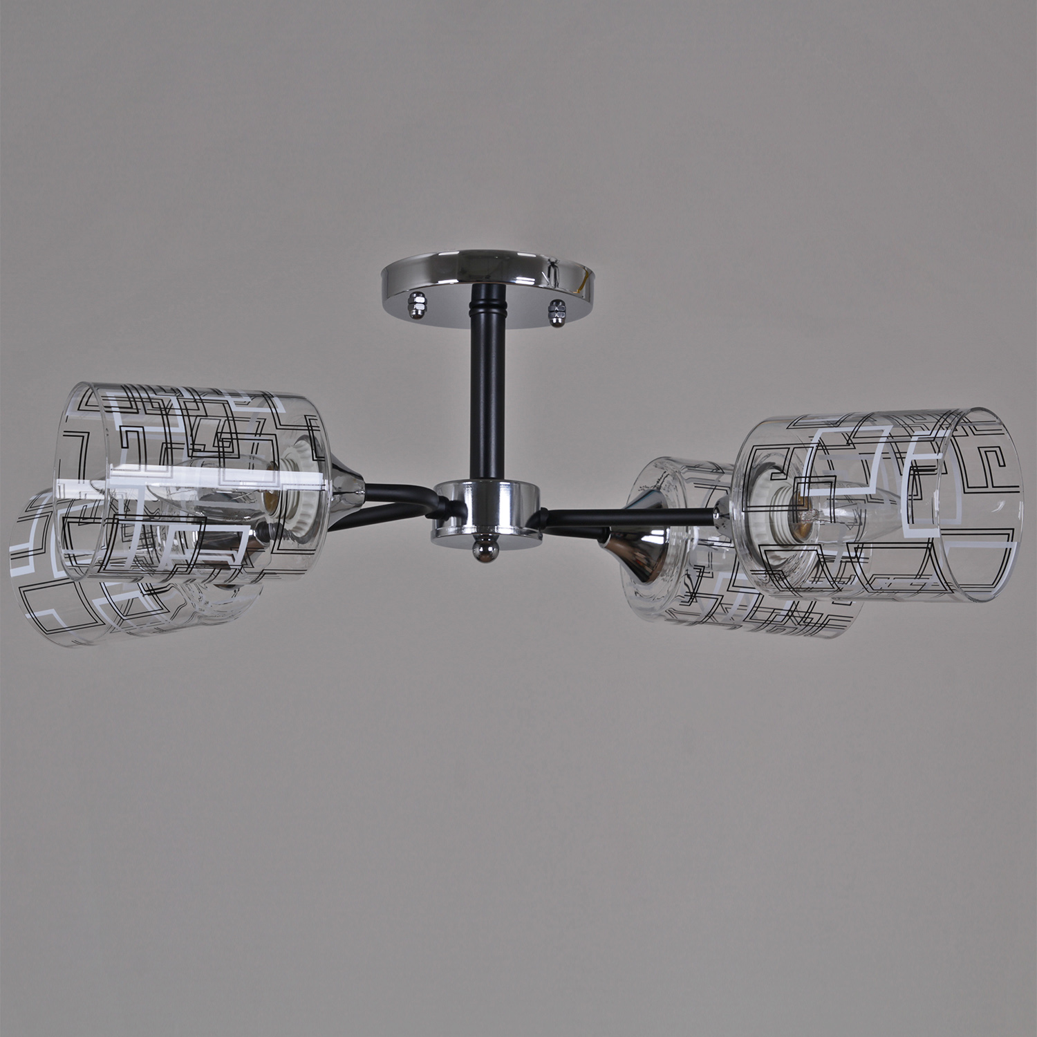 26260-0.3-04 CR+BK светильник потолочный