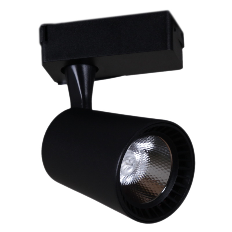 06115-9.3-001QY "L" LED15W BK светильник трековый