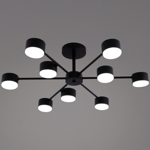 03738-0.3-09 BK GX53 светильник потолочный