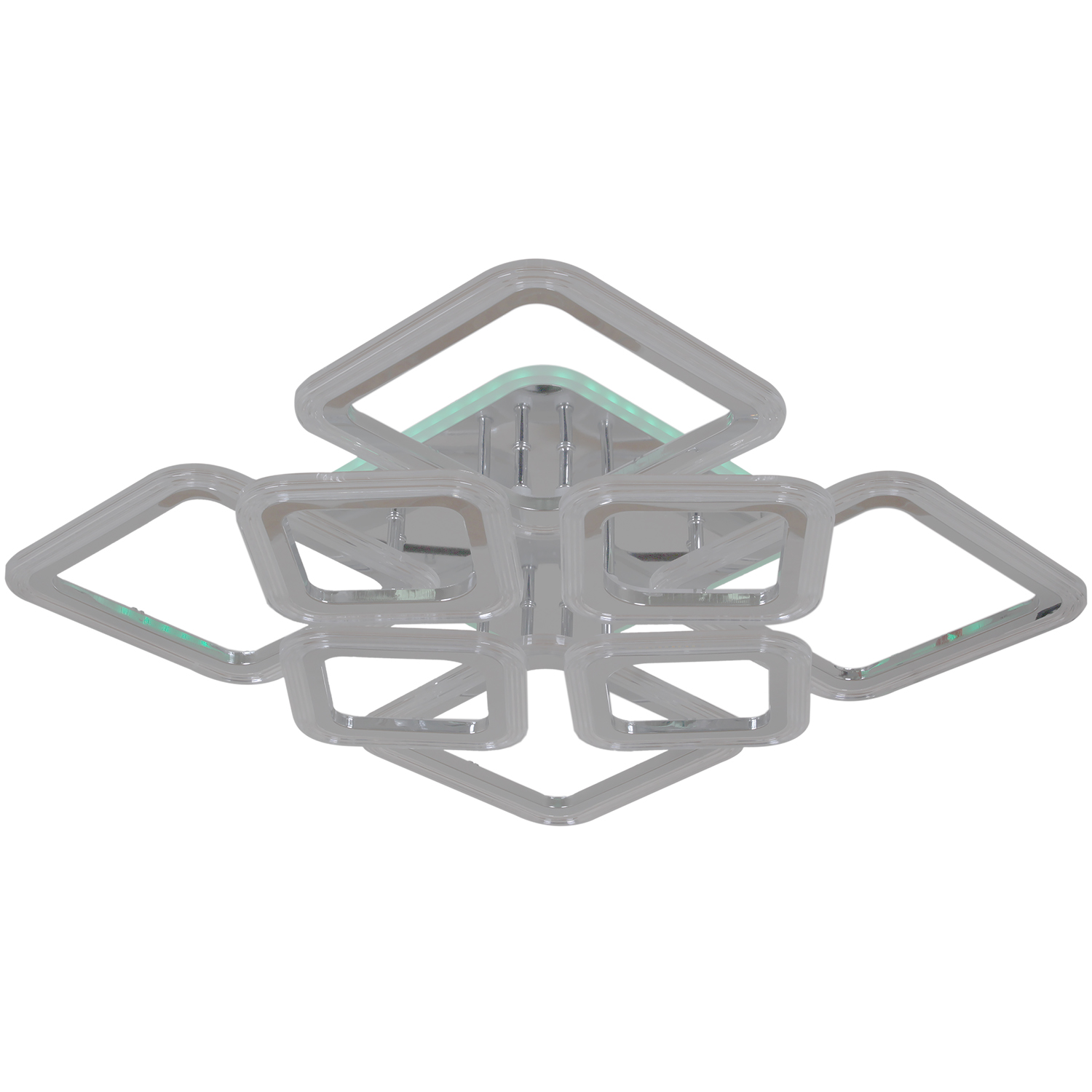 09826-3.3-4+4C CR (RGB) светильник потолочный