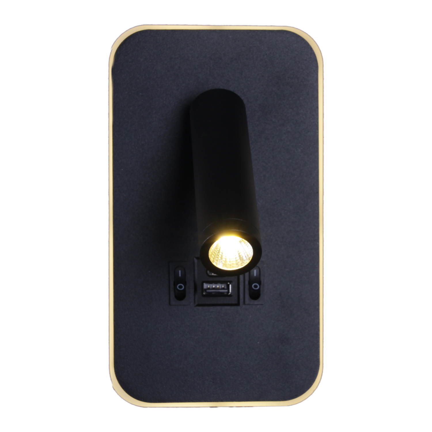 86204-9.2-001KT LED12W+USB BK светильник настенный