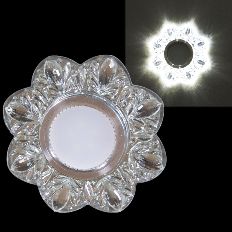 14318-9.0-001LD MR16+LED3W WT светильник точ.