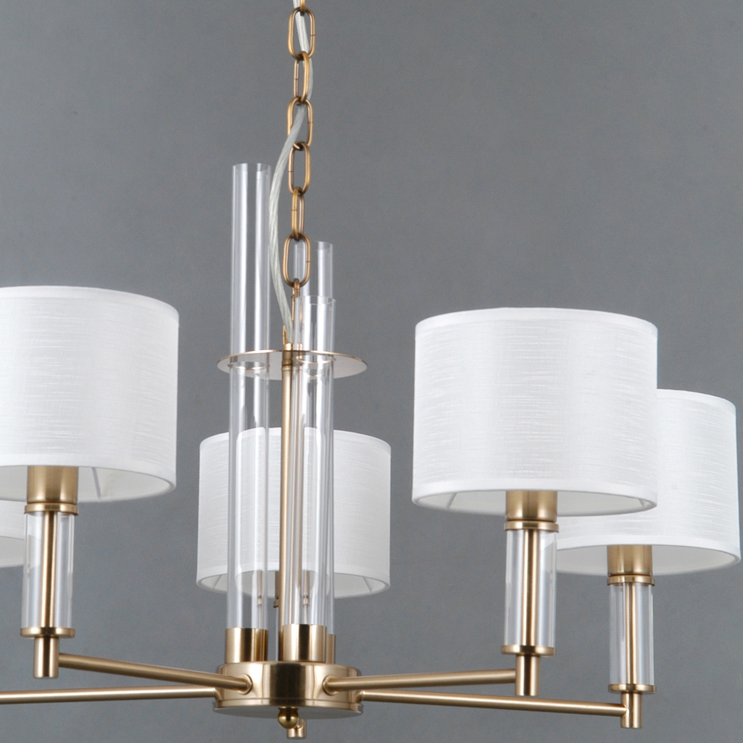 IL0755-5PSQ-25 BRASS GENOA светильник потолочный