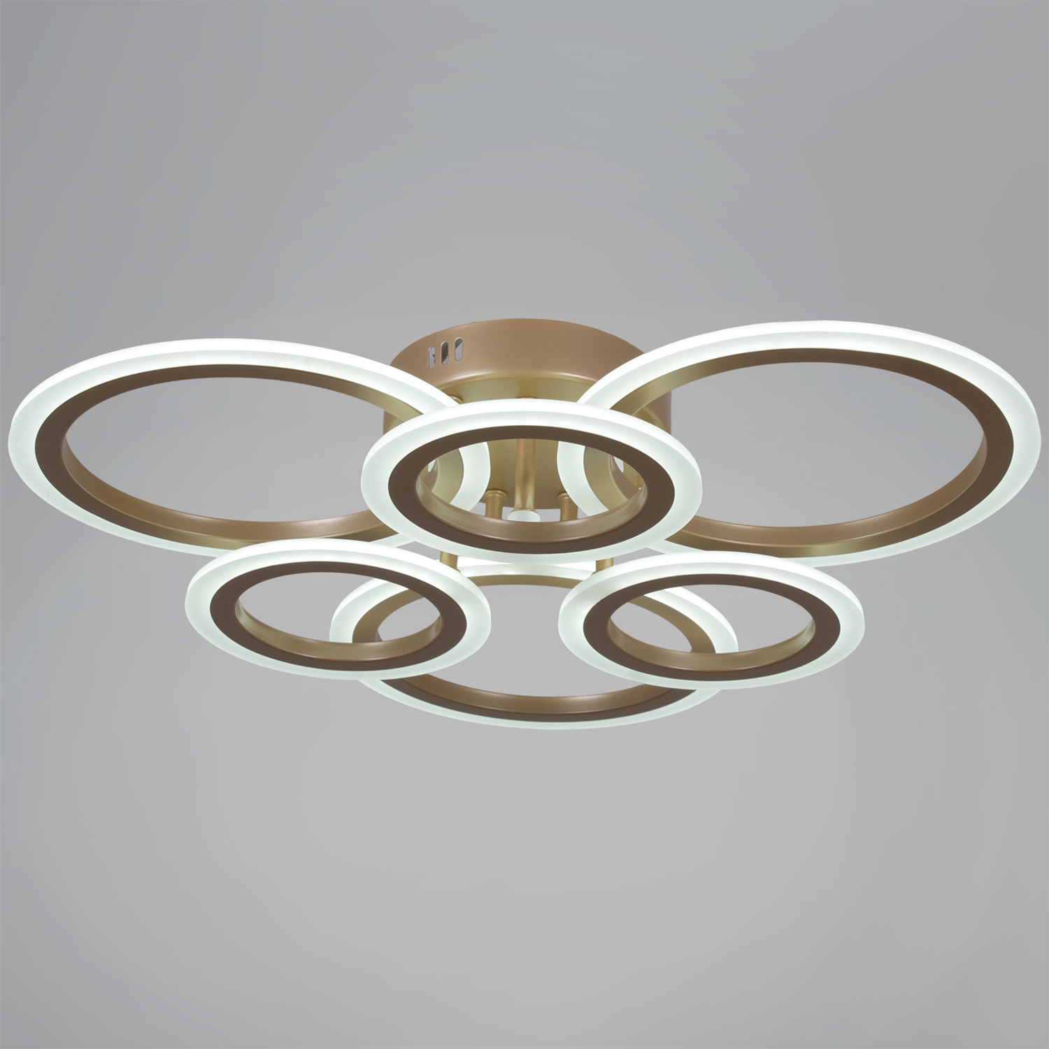 CLL 05789-0.3-3+3A MATT GOLD светильник потолочный