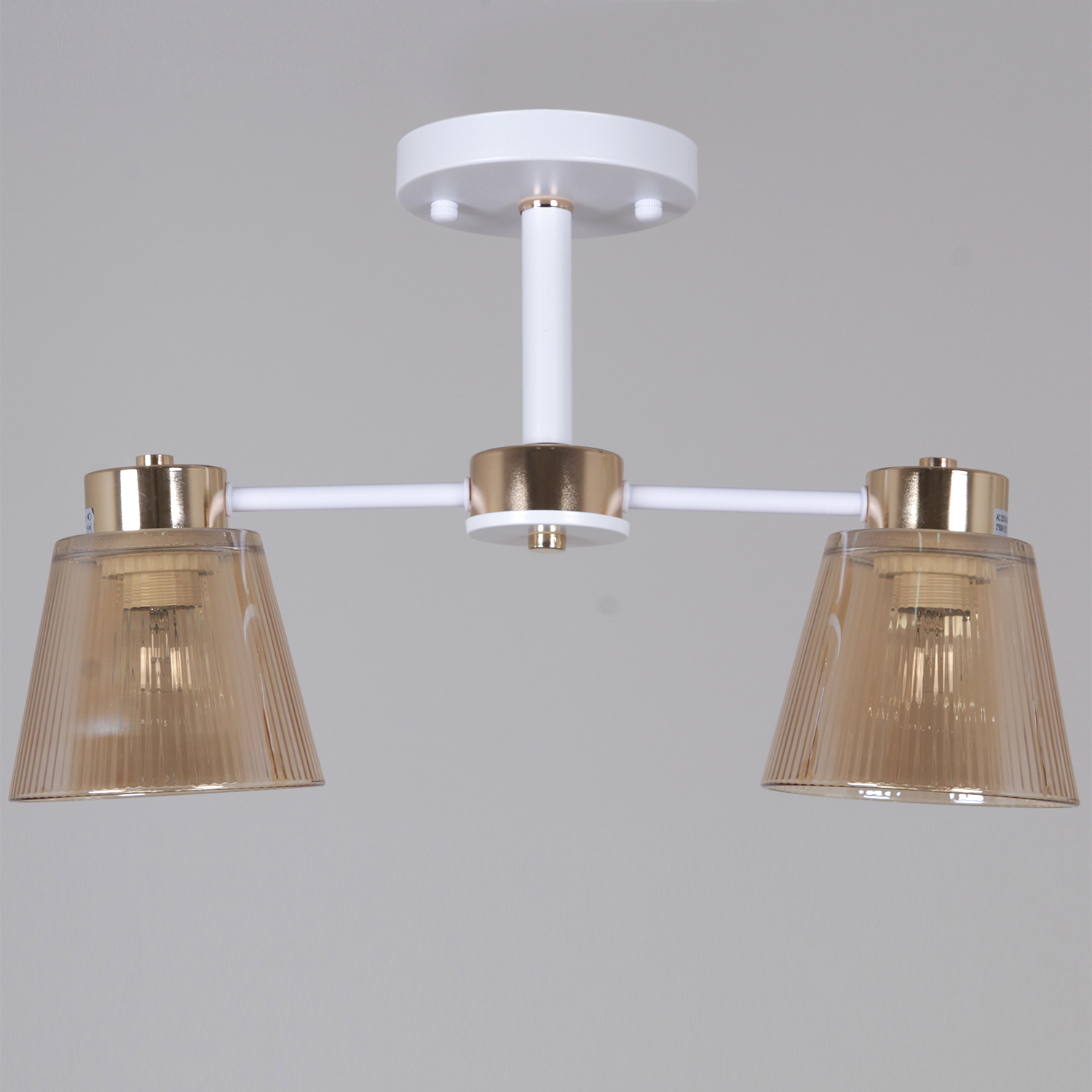 20560-0.3-02 WH+FG светильник потолочный