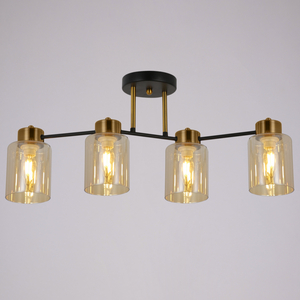 IL6111-4COU-79 BK GD Qui светильник потолочный