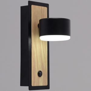 12540-0.2-01 BK+WOOD светильник настенный