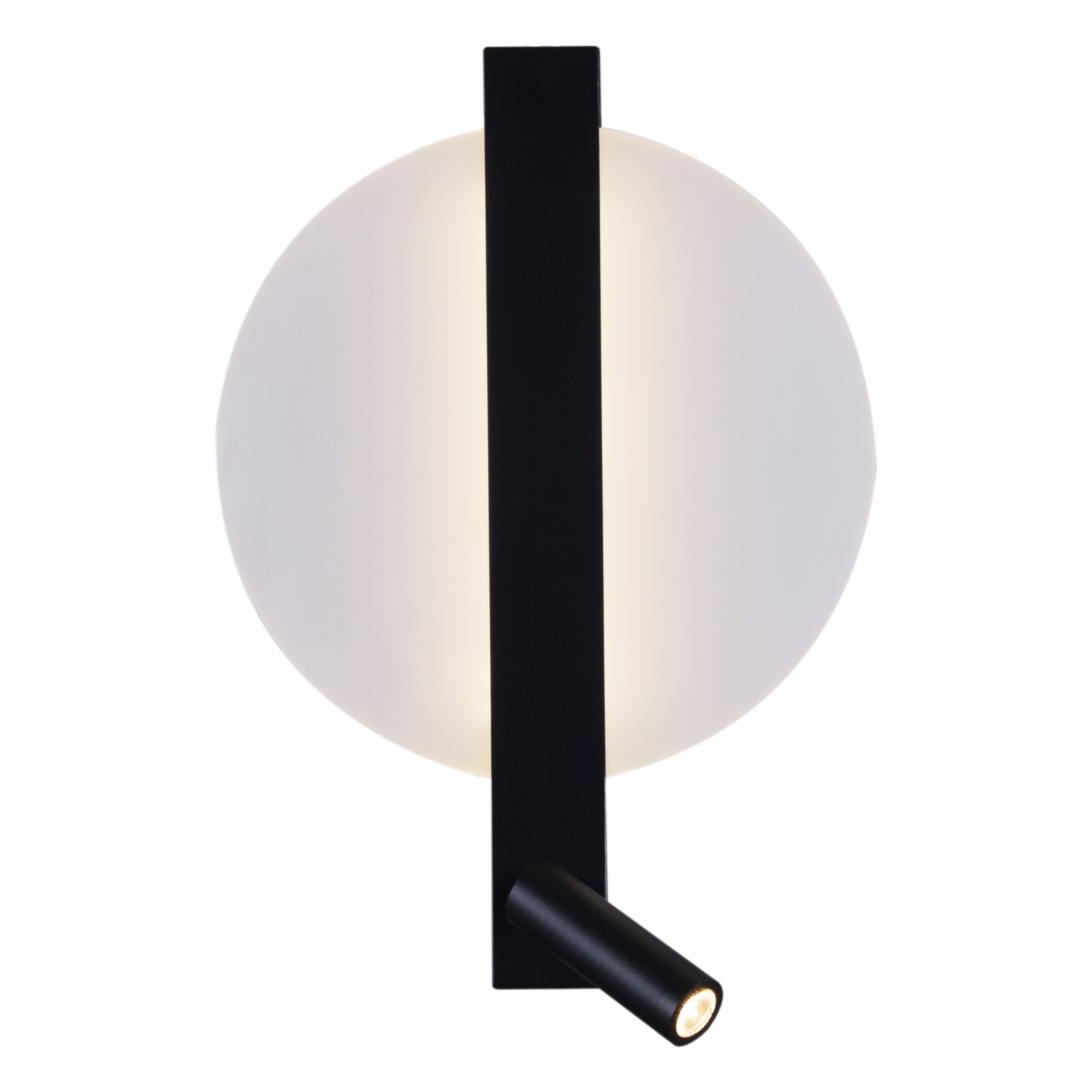 86212-9.2-001CT "L" LED8+3W BK светильник точ.