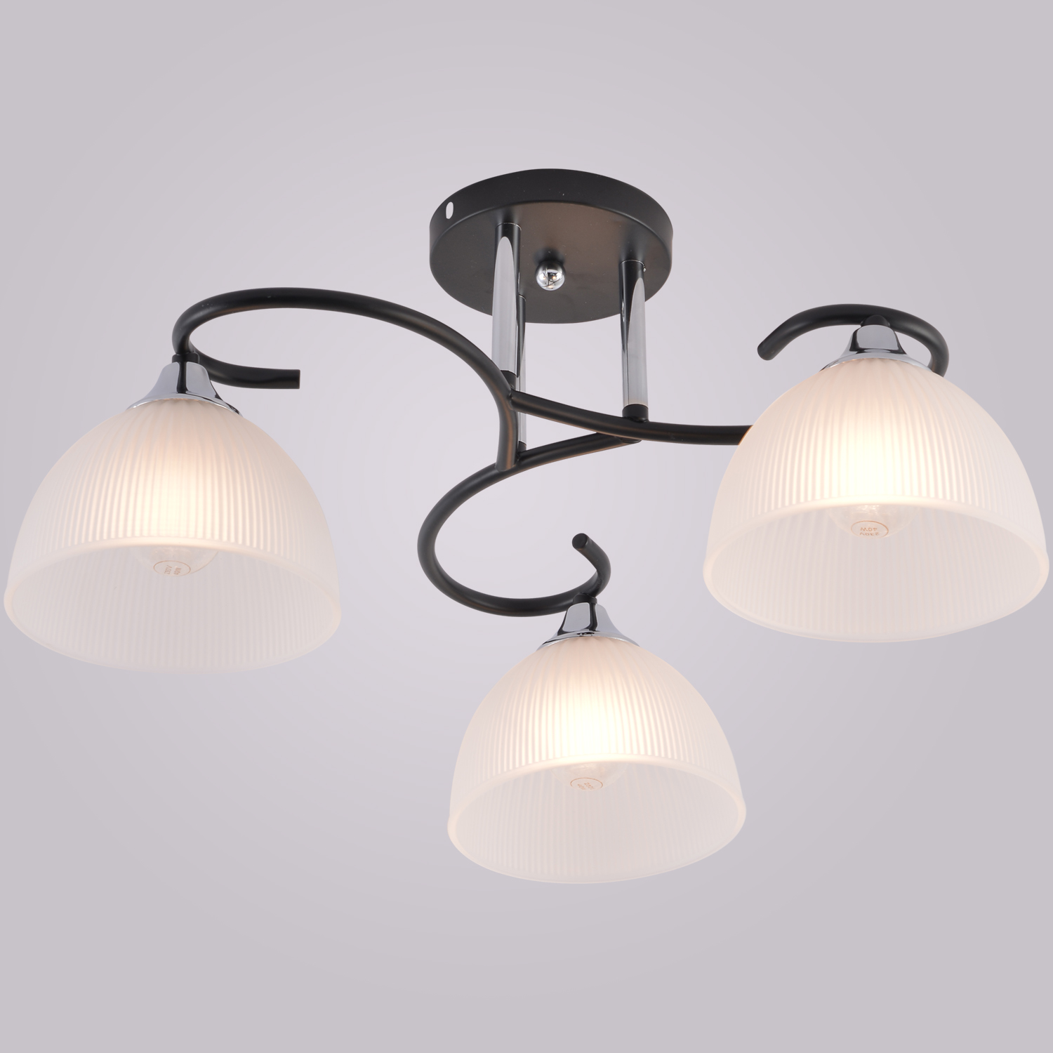 01635-0.3-03 BK+CR светильник потолочный