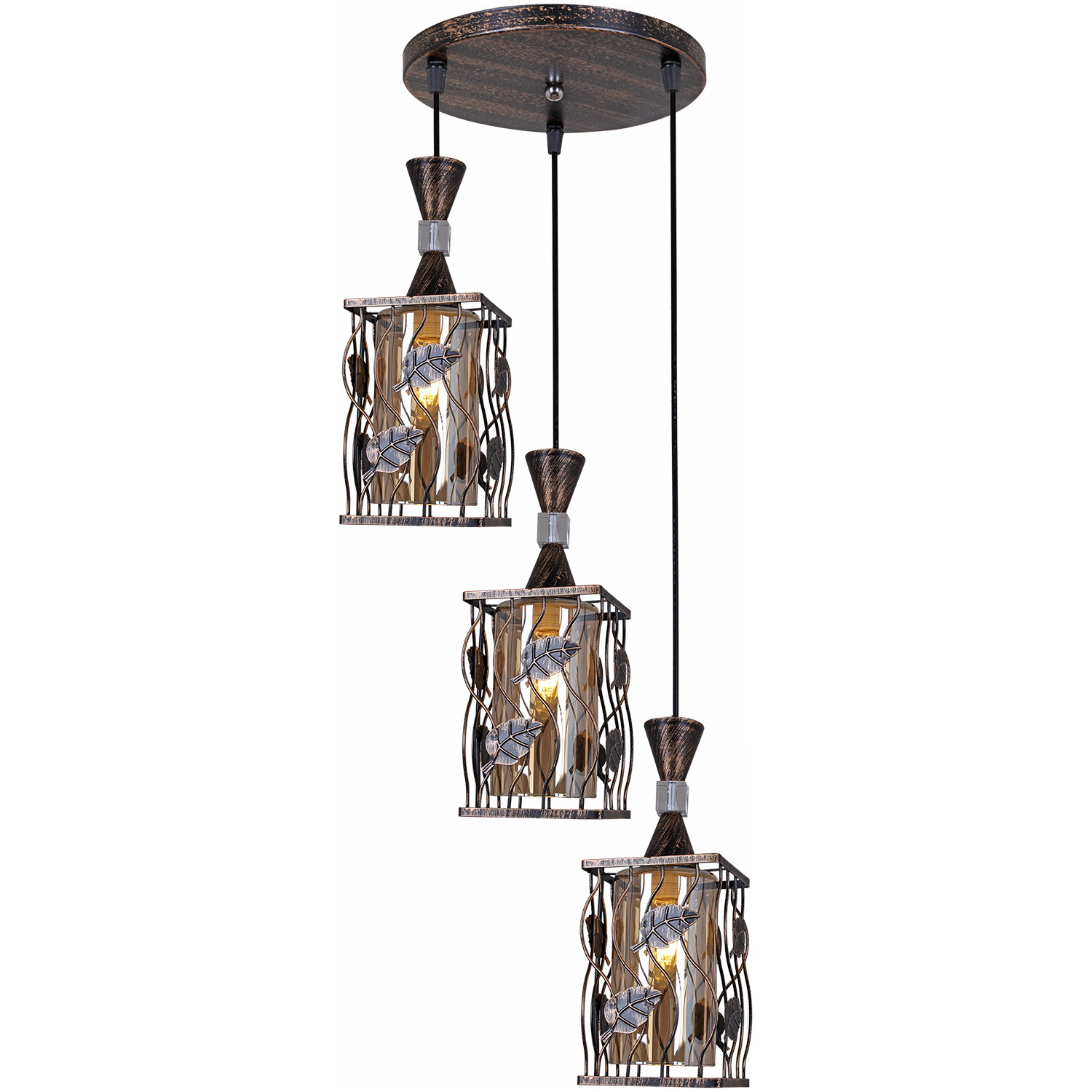 03653-0.4-03 BK+GD светильник потолочный