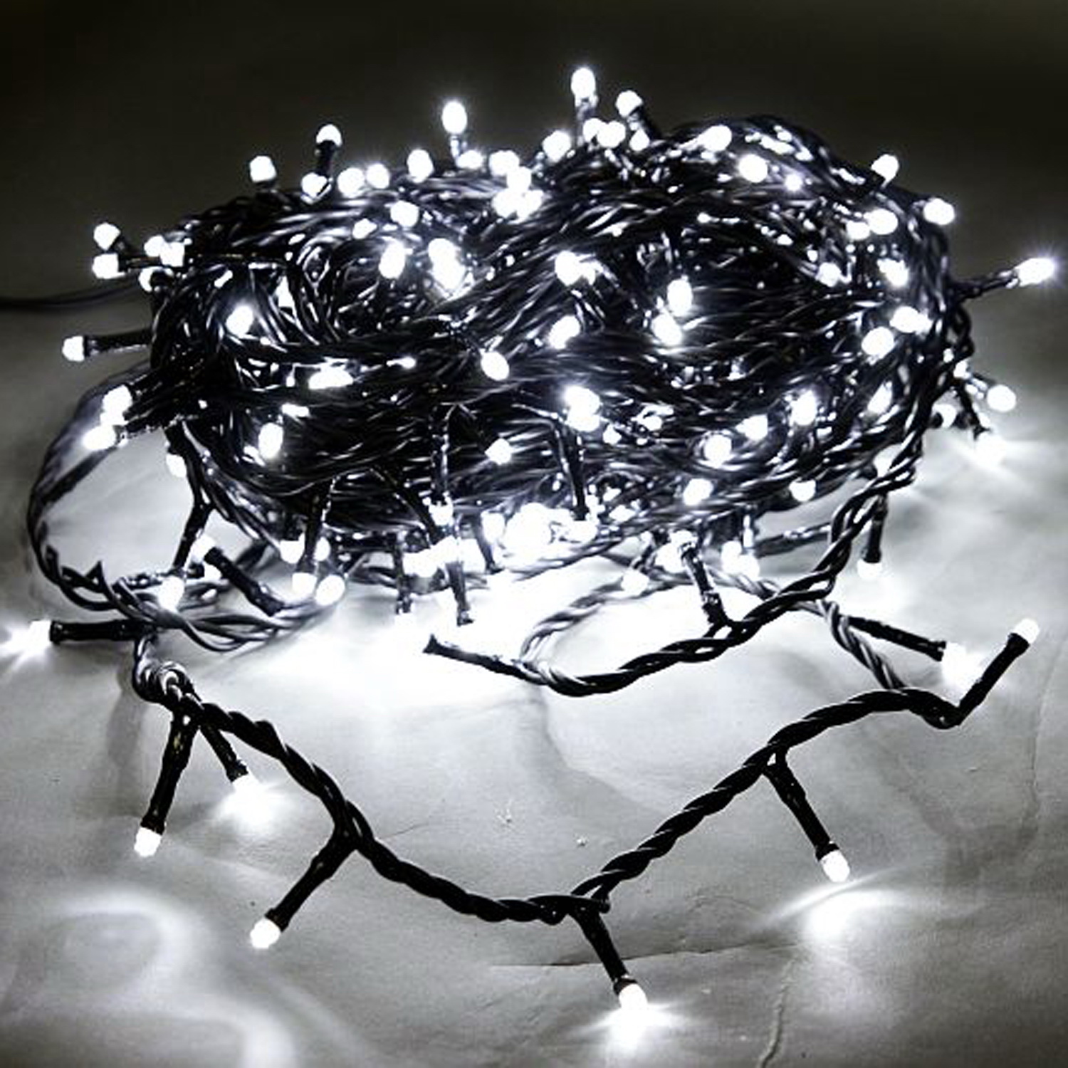 A-047R WT гирлянда светодиодная 30м 300 LED влагозащищенная