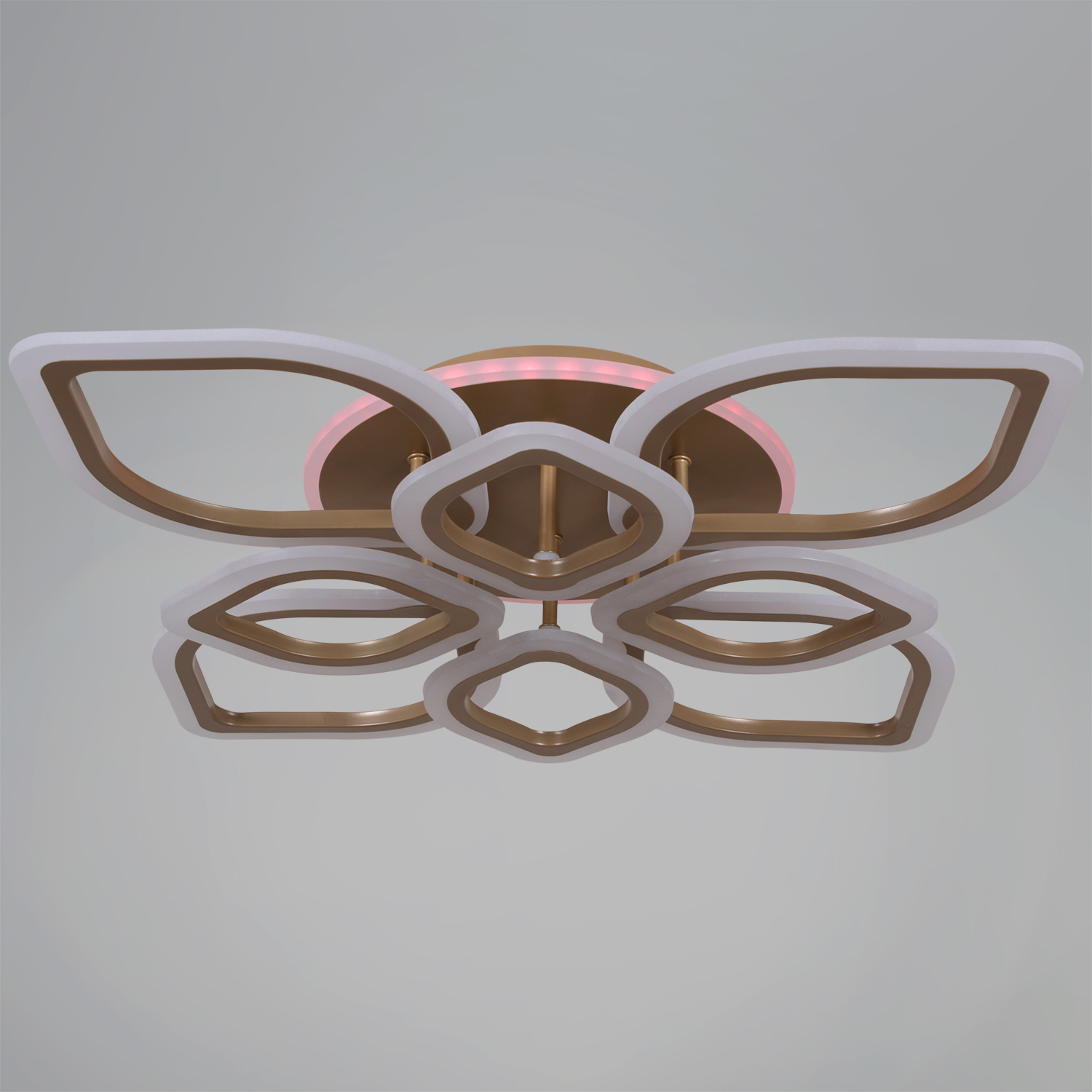 CLL 08388-0.3-4+4A MATT GOLD (RGB) светильник потолочный