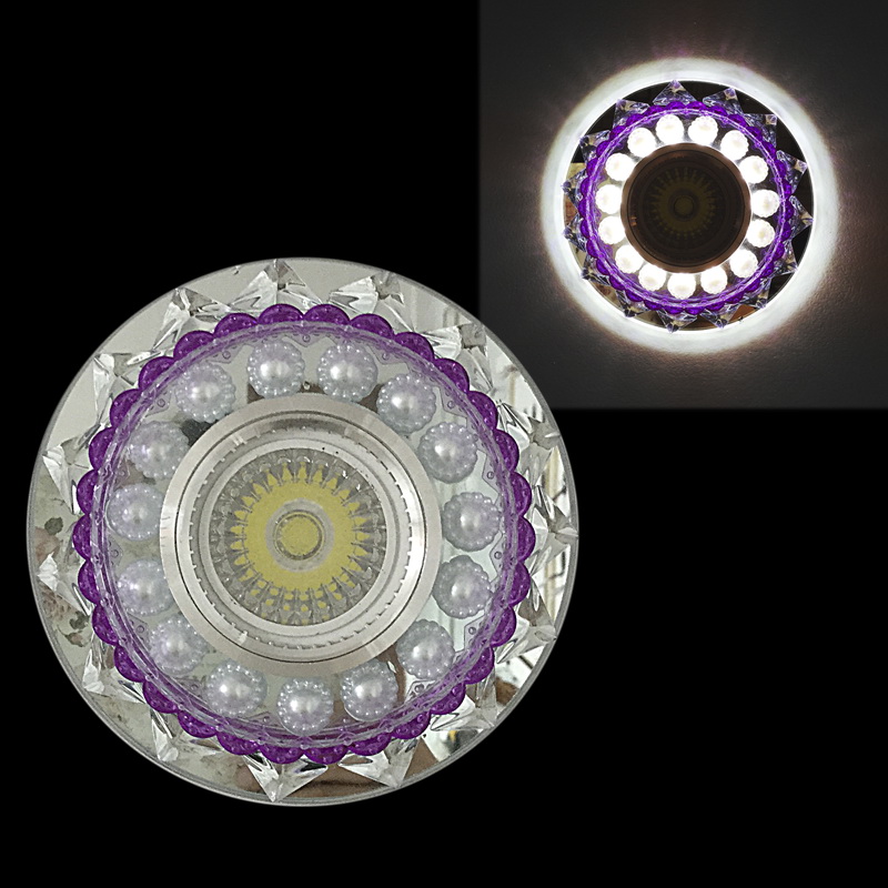 22036-9.0-001PL MR16+LED3W CL/PP светильник точ.