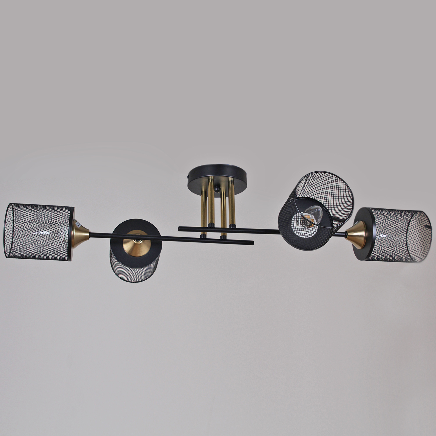 38460-0.3-04 BK+COPPER светильник потолочный