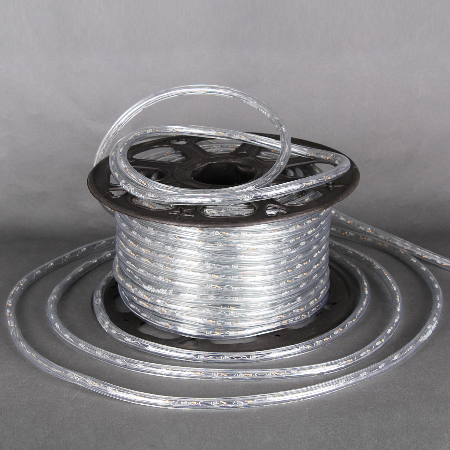 13-3W-50M-220V-LED-U CUT 1M WT дюралайт круглый