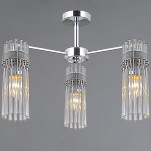 IL0761-3CSQ-25 CR GENOA светильник потолочный